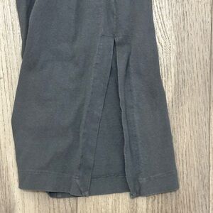 Zara Gray Ankle Cropped Pants